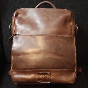 STS Ranchwear Brown Leather Backpack